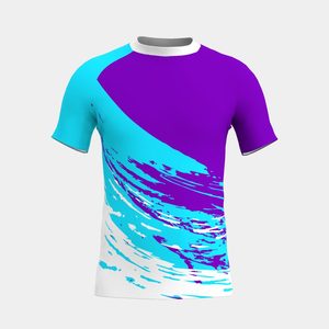 เสื้อรัดกล้ามเนื้อแขนยาว OEM แบบรักษ์โลก สำหรับ MMA มวยปล้ำ ฝึกซ้อม - สำหรับผู้ใหญ่ทุกเพศ น้ำหนัก 300 กรัม พิมพ์ลายแบบรีดร้อน ปรับแต่งได้ - Product Image 1