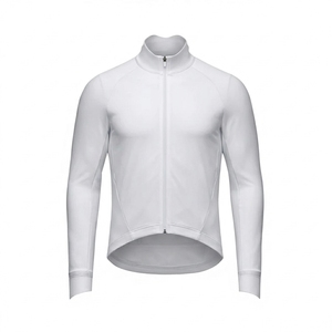 Maillot de Ciclismo para Hombre, Ajuste de Competición, para Bicicleta de Carretera, Manga Corta, Transpirable, con Bolsillo con Cremallera, Ropa de Ciclismo - Product Image 6
