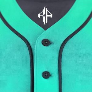 Conjunto de Béisbol para Hombre con Cuello en V, Impresión por Sublimación, Material 100% Poliéster, por RIVIAN ATLANTIC - Product Image 6