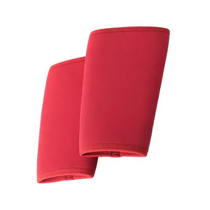 Soft Breathable Compression Fit <b>Knee</b> Sleeves with Nylon/Polyester for Sports Recovery and Daily Use - Product Image 1