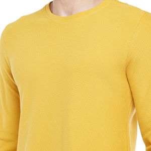 Prix d'usine T-shirt homme 100% coton à manches longues grande taille, personnalisable avec logo, pour la gym et l'entraînement, anti-plis - Product Image 5