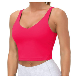 Sujetador Deportivo de Alto Impacto para Mujer, con Relleno, Tirantes Ajustables, Malla Transpirable, para Gimnasio, Running, Yoga, Fitness, Ejercicio, Ropa Deportiva - Product Image 4