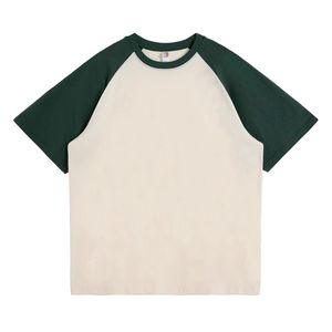 T-shirt décontracté à manches courtes raglan, coupe classique, 100 % coton 210 g/m², personnalisable avec logo, style streetwear, vente en gros - Product Image 3