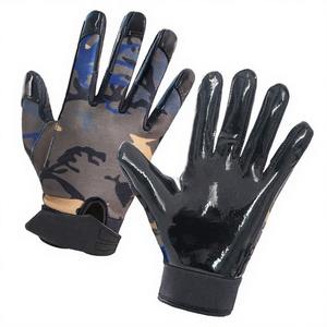 Guantes Completos de Camuflaje de PU Antideslizantes Deportivos Unisex para Todas las Estaciones con Cierre de Velcro de Poliéster/Algodón - Product Image 1