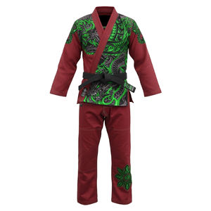 ชุดยูโดคุณภาพพรีเมียมสำหรับเด็กและผู้ใหญ่ ชุดคาราเต้สำหรับนักเรียนน้ำหนักเบา พร้อมเข็มขัด ชุดยูนิฟอร์มสำหรับศิลปะการต่อสู้ - Product Image 1