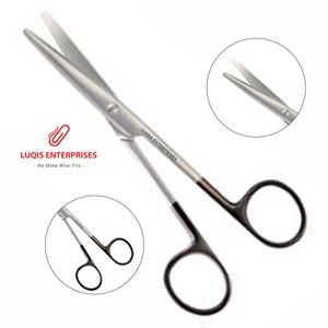 Tijeras para Bebés Metzenbaum Supercut, Hojas Dentadas Delicadas, Instrumento Quirúrgico de Acero Inoxidable, Herramienta Pediátrica de Precisión - Product Image 1