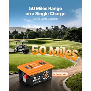 Batería de Litio para Carro de Golf de 36V 105Ah, 36 Voltios, 200A BMS, Monitor Táctil, Aplicación Móvil, Paquete de Baterías LiFePO4 - Product Image 2