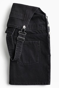 Peto vaquero informal y elegante para mujer, suave y cómodo, con tirantes ajustables, a la moda para el día a día y estilo urbano. - Product Image 6