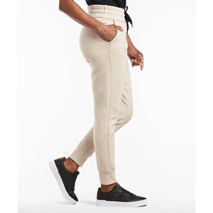 กางเกงวอร์มยาวเต็มตัวระบายอากาศได้ดีเป็นมิตรกับสิ่งแวดล้อมผ้าฟลีซซับในผูกเอวแบบลำลองของผู้ชาย - Product Image 3