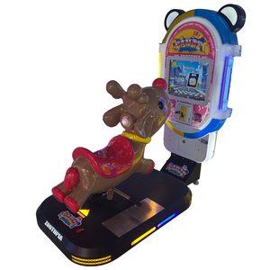 Machine de jeu de course à pièces d'intérieur Fun Pleasure Kids Arcade avec 1 an de garantie English Kiddie Rides - Product Image 1