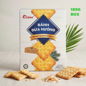 คุกกี้มะพร้าวกรอบ 189 กรัม ขายส่ง – รสหวานสไตล์ทรอปิคอล | ODM รับผลิตสินค้าภายใต้แบรนด์ของลูกค้าเพื่อการส่งออก - Product Image 1
