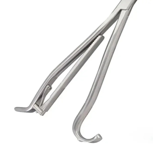 <b>Top</b> Quality 16cm Orthopedic Bone Holding Forceps Ratchet Manual Surgical Instrument Stainless Steel CE ISO Certified - Product Image 4