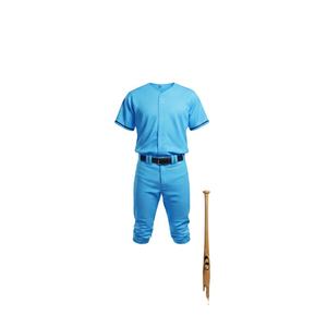 Uniformes de baseball streetwear personnalisés pour hommes – Tenues amples et oversize de haute qualité – Maillot de baseball vierge brodé - Product Image 1