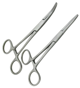 คีมคีลลี่แบบปรับแต่งได้ พรีเมียม สแตนเลสสตีล โค้ง/ตรง สำหรับทำแผล โดย GUJJAR SURGICAL - Product Image 4