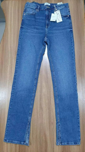 Meilleure Vente en Ligne : Jean en Denim Personnalisable pour Femme, Qualité Supérieure, 100% Coton, Coupe Large avec Poches, Pantalon en Denim pour Femme - Product Image 3