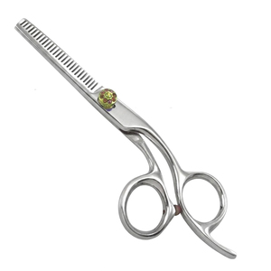 Ciseaux professionnels en acier inoxydable pour la retouche des cheveux, 30 dents, pour droitiers, manche incliné, ciseaux texturisants pour salon de coiffure - Product Image 2