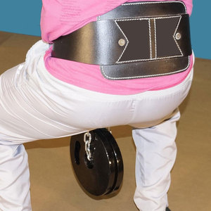 Ceinture de musculation personnalisée pour l'entraînement de force, l'haltérophilie, les dips et les tractions avec poids, avec soutien dorsal pour la salle de sport - Product Image 5