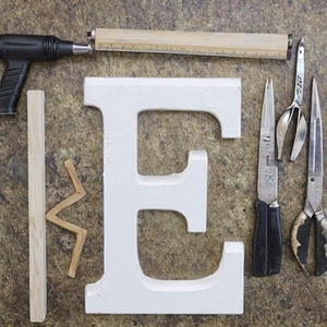 Free Standing White DIY Craft <b>Pine</b> Wood Letters Alphabet Eco-Friendly Wall Hanging Wedding Home Religious Style Painted - Product Image 3