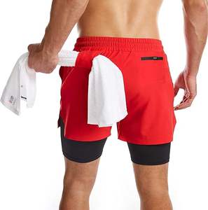 Shorts d'arts martiaux pour hommes de qualité supérieure, avec poches, légers et en tissu à séchage rapide - Product Image 5
