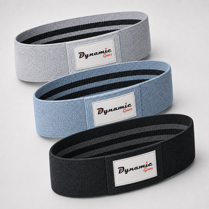 Banda de Resistencia de Látex para Fitness Dynamic Gears, Elasticidad Media, Duradera, Cómoda, Personalizable, para Ejercicios de Adultos - Product Image 6