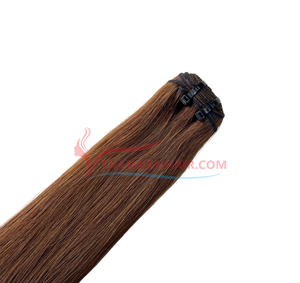 Extensions de cheveux humains Remy à double trame, texture naturelle douce vietnamienne, plus résistantes et stables que les extensions de marque, 100g - Product Image 5