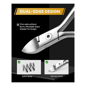 Coupe-ongles professionnels pour hommes, femmes et seniors, coupe-ongles robustes pour ongles épais - Product Image 2