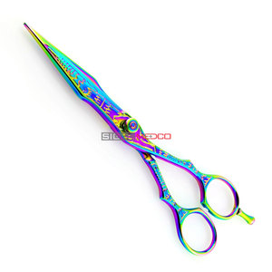 Dog Grooming Scissors Professional Sharp Cutting Pet Grooming <b>Shears</b> Durable Stainless Steel Straight Blade Hair Trimming <b>Tool</b> - Product Image 4