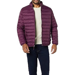 OEM Outdoor Winter Shiny Padded High Quality Fashion Zip up Down Men <b>Cropped</b> <b>Puffer</b> <b>Jacket</b> HIGH STREET - Product Image 3
