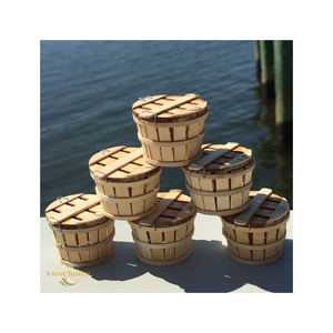 Panier de transport en bois tressé 100% naturel, écologique, articles de gros de qualité supérieure, fabrication rapide au Vietnam - Product Image 1