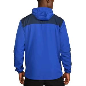 Chaqueta Cortavientos Deportiva Casual para Hombre, con Logotipo Personalizado, Ligera, Impermeable, con Cuello Alto, de Poliéster - Product Image 2