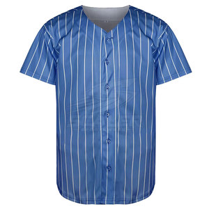 Maillot de baseball personnalisé à faible MOQ, respirant, 100 % polyester, léger et durable, pour les équipes scolaires, universitaires et de club - Product Image 2