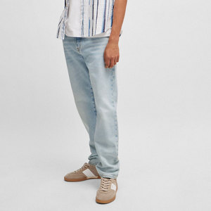 Custom Wholesale High Quality Autumn Denim Shorts <b>Men's</b> Straight Casual Lightweight OEM Service - Product Image 2
