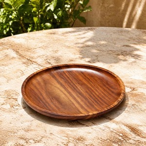 Premium Handcrafted Wooden Serving Tray with Decorative Moroccan Pattern Bottom for Home Dining <b>Kitchen</b> and <b>Table</b> Presentation - Product Image 4