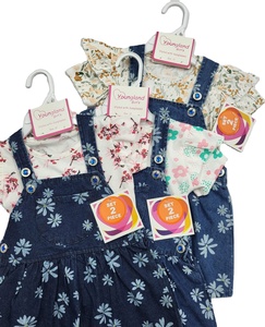 Collants d'hiver pour filles Spandex/Polyester Top à bretelles à pois à manches bouffantes respirant Tenue pour bébé fille Botex - Product Image 1