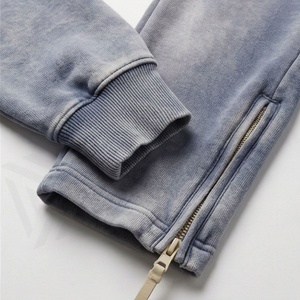 Conjunto Deportivo Informal con Capucha para Hombre, Lavado Ácido, Transpirable, Cómodo, de Algodón Premium y Felpa - Product Image 6