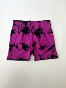 Shorts de sport premium pour femme, effet froncé aux fesses, sans couture, pour yoga, avec logo personnalisé, vêtements de fitness, vente en gros, fabricant OEM ODM - Product Image 2
