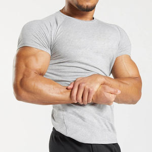 Camiseta de manga corta con cuello redondo, suministro directo de fábrica, alta calidad, MOQ bajo, precio económico, camisetas para hombre, nuevo estilo. - Product Image 2