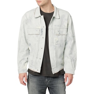 Nouveauté Vestes en jean pour garçons Haute qualité Streetwear printemps Design personnalisé Respirant Séchage rapide - Product Image 1