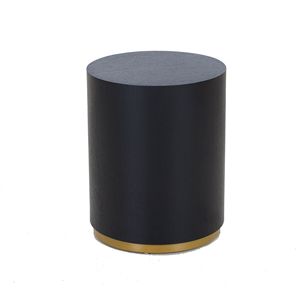 Tavolino da Caffè Rotondo Completamente Assemblato per Soggiorno, Tavolino Laterale Essenziale - Product Image 2