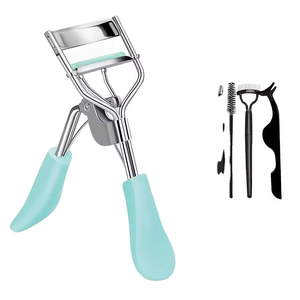 SUBHAN INTERNATIONAL Mini Eyelash Curler Lightweight Stainless Steel Manual Easy Application <b>No</b> <b>Pinch</b> Seamless Curling - Product Image 1