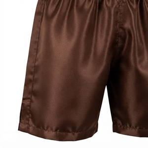 Pantalones Cortos de Boxeo 100% Algodón Elástico Transpirable Antibacteriano OEM Hechos a Medida de Alta Calidad para Hombre Ajustados de Secado Rápido y Ligeros - Product Image 5