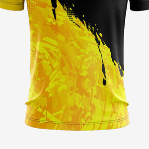 Camiseta Deportiva con Cuello Redondo y Diseño Sublimado, Talla Adulto, Ropa Deportiva de Verano, Camiseta Deportiva Estampada - Product Image 6