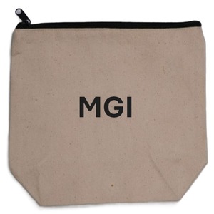 Bolsa de Lona de Algodón Ecológica Ligera Personalizada al por Mayor, Bolsa Reutilizable con Cierre para Maquillaje, Cosméticos y Regalos - Product Image 5