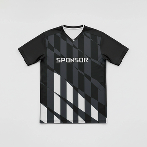 Camiseta de Fútbol para Hombre, Manga Corta, Ligera, Transpirable, Uniforme de Equipo - Product Image 5