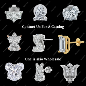 GIA ได้รับการรับรอง3.0ct Def VVS ห้องทดลองปลูกเพชรแบบละเอียดสีทอง925สเตอร์ลิงชุบเงินเป็นของขวัญสำหรับเขา - Product Image 6