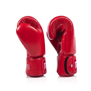 นวมชกมวยหนังแท้สีขาว Fairtex แบบรัดข้อมือด้วยแถบตีนตุ๊กแก ระบายอากาศได้ดี สำหรับผู้ใหญ่ ฝึกซ้อมมวย MMA - Product Image 5