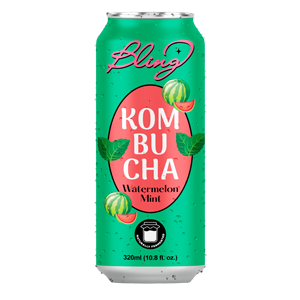 Bling Kombucha Mango Juice RTD Enlatado 320mL OEM ODM Etiqueta privada Bueno para la salud Precio de fabricación vietnamita barato - Product Image 2