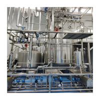 Ligne de production de sirop liquide en acier inoxydable avec système de mélange, d'homogénéisation et de remplissage automatiques
