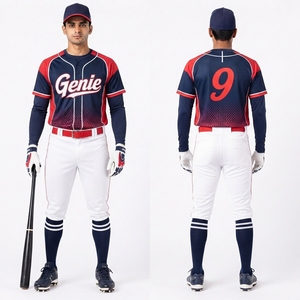 Uniforme de Béisbol, Ropa Deportiva, Uniforme de Béisbol con Material Ligero, Tejido Transpirable, Flexible y Personalizable - Product Image 6