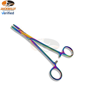 ที่จับเข็มสำหรับจักษุแพทย์แบบพรีเมียม พร้อมเคลือบไทเทเนียมสีรุ้งหลากสี และกรรไกรห้ามเลือดในตัว - Product Image 5